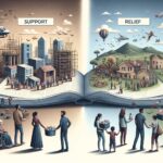 支援金と義援金の違いとメリット・デメリット~今後の課題も